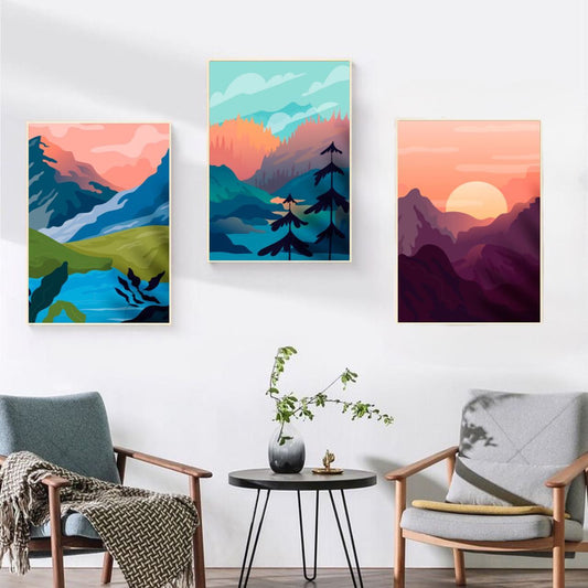 Abstract Landscape